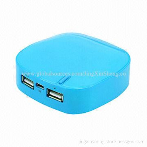 Fashionable Power Bank, 500mAh 5V 2.1A USB Output
